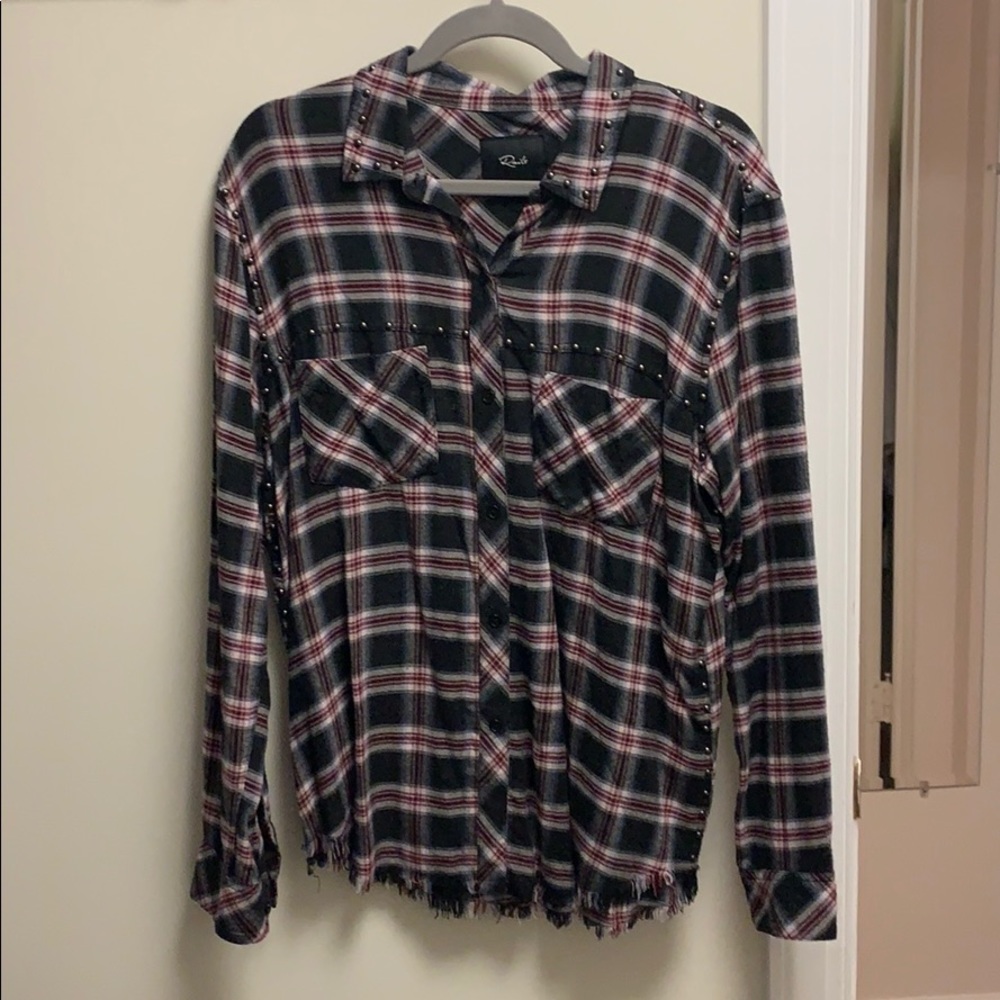 Rails Studded Flannel